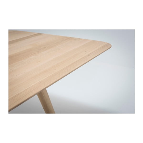 Blagovaonski stol od punog hrasta Gazzda Stafa, 220 x 90 cm-image-3