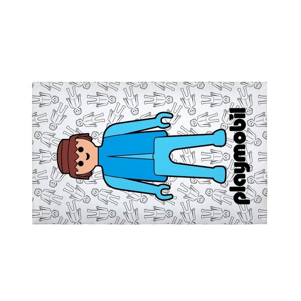 Dječji tepih od mješavine pamuka 90x137 cm Everywhere – Playmobil