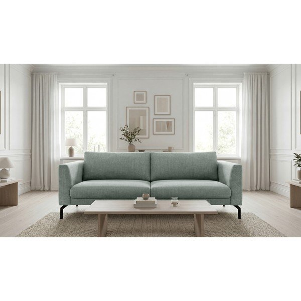 Svijetlo siva sofa 216 cm Gomero – Scandic-image-1