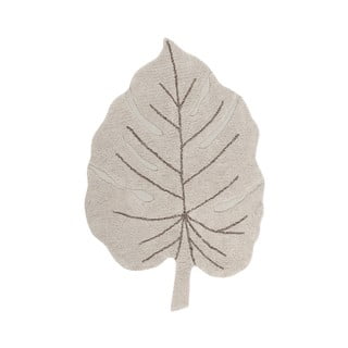 Bež periv/ručno rađen pamučan dječji tepih 120x180 cm Monstera Natural – Lorena Canals