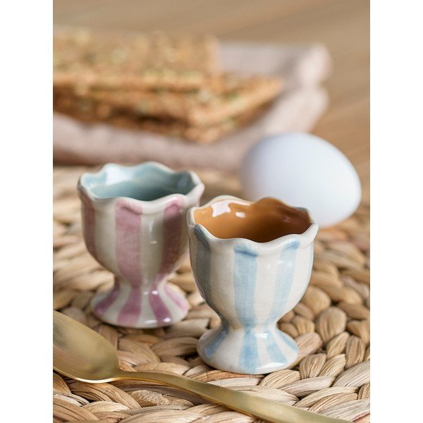 Posude za jaja u setu 2 kom glinene Willa – Bloomingville-image-1