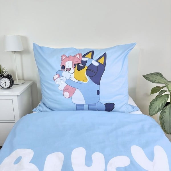 Pamučna dječja posteljina za krevet za jednu osobu 140x200 cm Bluey – Jerry Fabrics-image-4