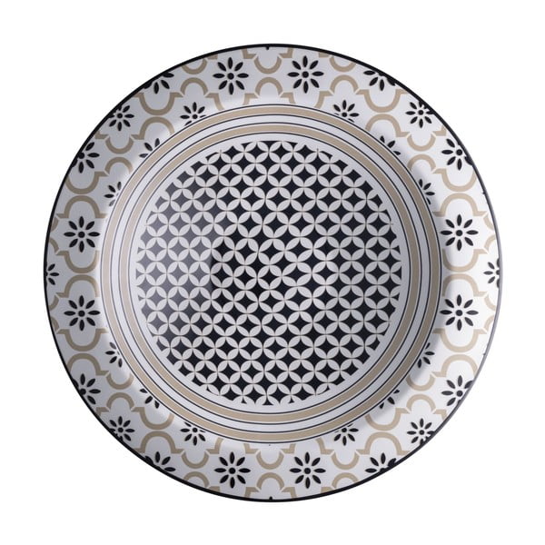 Keramički duboki tanjur za serviranje Brandani Alhambra, ø 40 cm