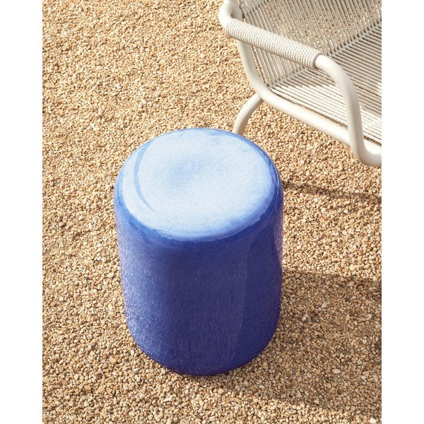 Okrugao vrtni stolić keramički ø 35 cm Mesquida – Kave Home-image-1
