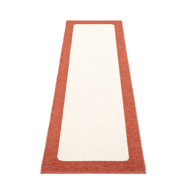 Ciglasta/krem unutarnja i vanjska staza 70x240 cm Ilda Brick – Pappelina