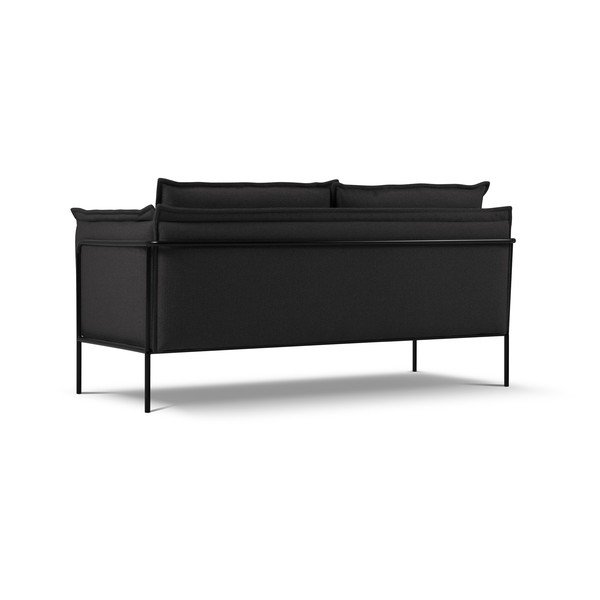 Crna sofa Interieurs 86 Andrea, 145 cm-image-2