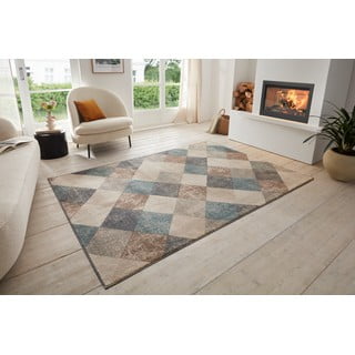 Plavi/bež tepih 160x235 cm Terrain – Hanse Home