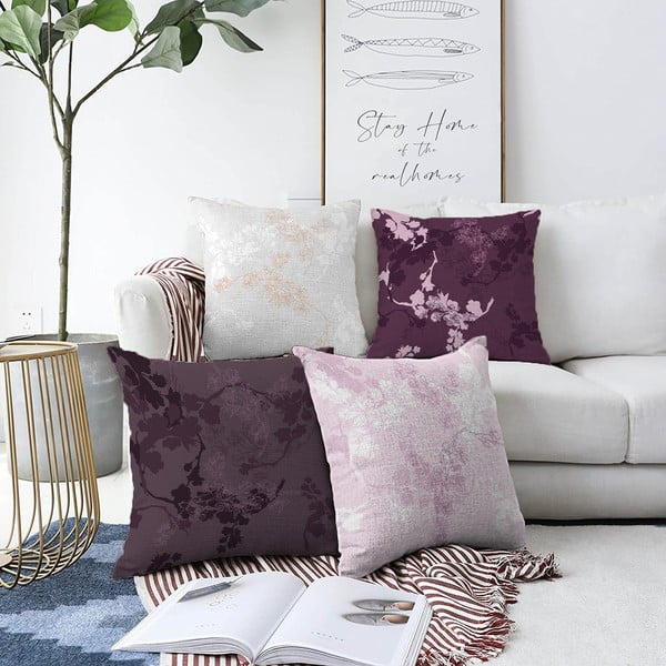Set od 4 ukrasne jastučnice Minimalist Cushion Covers Donna, 55 x 55 cm