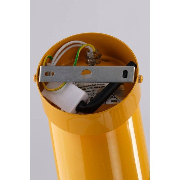 Žuti  metalni reflektor sa savitljivom konstrukcijom/s mogućnosti zatamnjivanja ø 10,5 cm Ara – Jotex-image-4