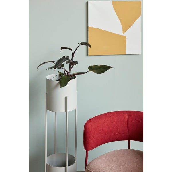 Bijeli metalni stalak za cvijeće Hübsch Stand, visina 1 m-image-2