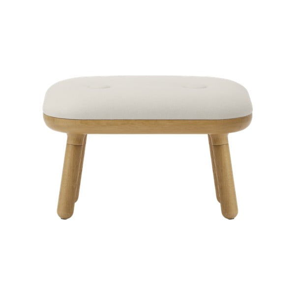 Bijeli/u prirodnoj boji stolac Paff Low – UMAGE-image-1