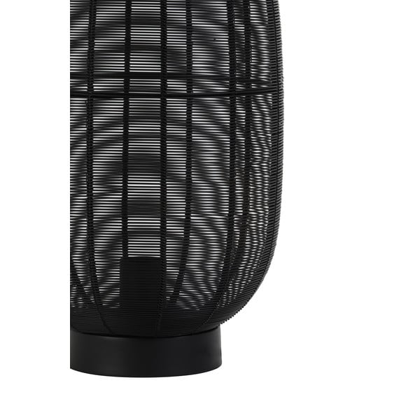 Crna stolna lampa (visina 30 cm) Ophra - Light & Living-image-1