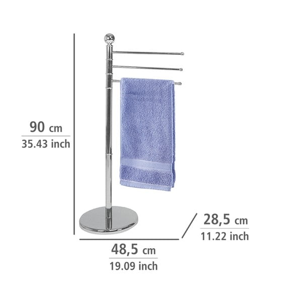 Stalak za ručnike Chrome Wenkoo Exclusive-image-3