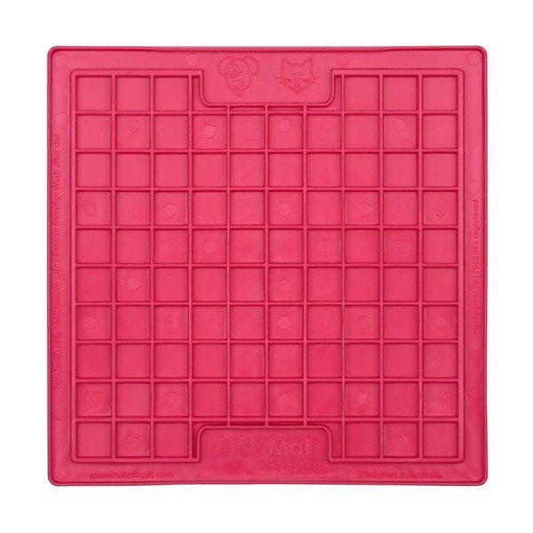 Hranilica/podloga za lizanje za ljubimce Playdate Pink – LickiMat-image-1