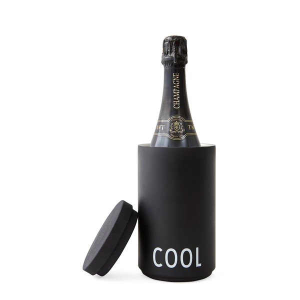 Crna posuda za led Design Letters Bucket-image-1