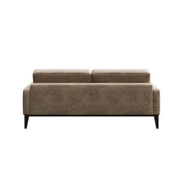Bež kauč od imitacije kože MESONICA Musso Tufted, 173 cm-image-3