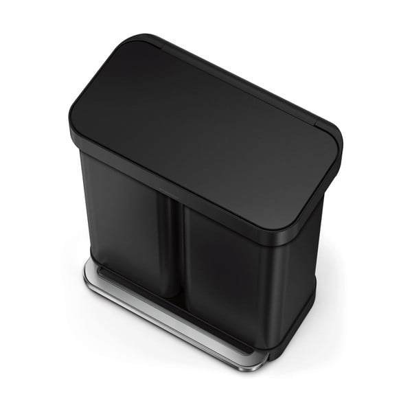 Željezna kanta za smeće za odvojeni otpad/s pedalom 58 l – simplehuman-image-2