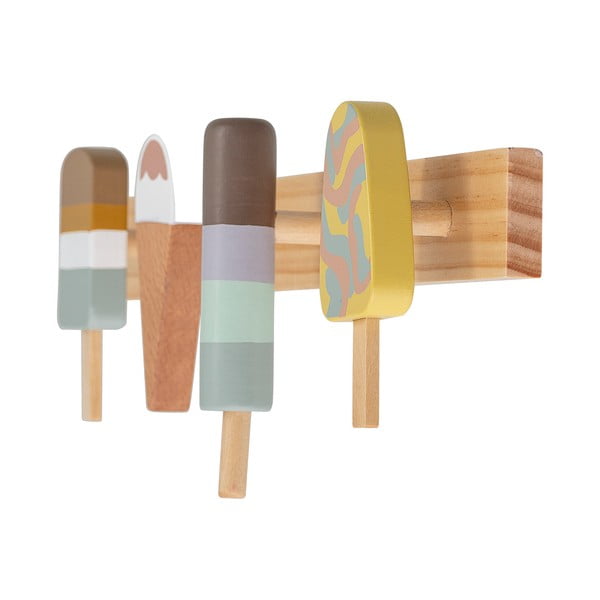 Zidna dječja vješalica od bukovog drveta Zyon - Bloomingville Mini-image-4