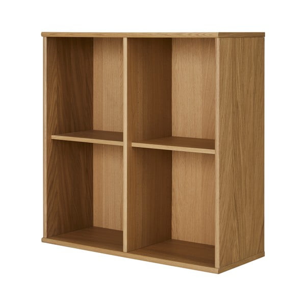 Viseća biblioteka u dekoru hrasta u prirodnoj boji 70x70 cm Mistral – Hammel Furniture-image-2