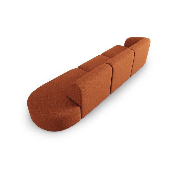 Narančasta sofa 302 cm Shane – Micadoni Home-image-3