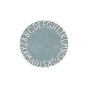 Svijetlo plavi periv/ručno rađen pamučan dječji tepih ø150 cm ABC Vintage Blue – Lorena Canals