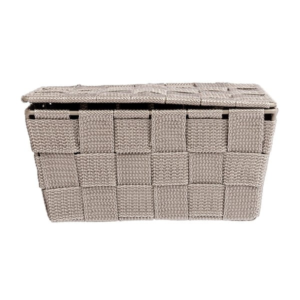 Smeđa košara s poklopcem Wenkoo Adria-image-2