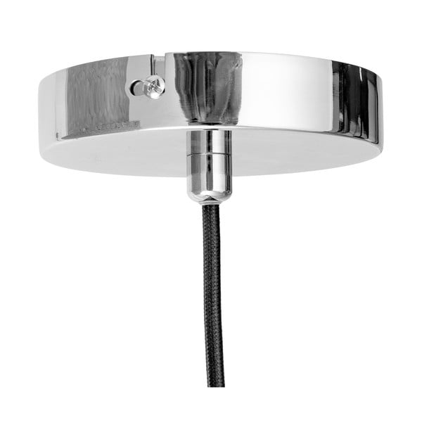 Siva viseća svjetiljka sa staklenim sjenilom ø 22 cm Adar – Bloomingville-image-2