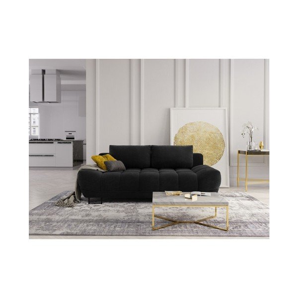 Crni trosjed na razvlačenje Windsor & Co Sofas Cumulus-image-1