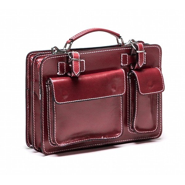 Kožna torbica Isabella Rhea 309 Rosso-image-1
