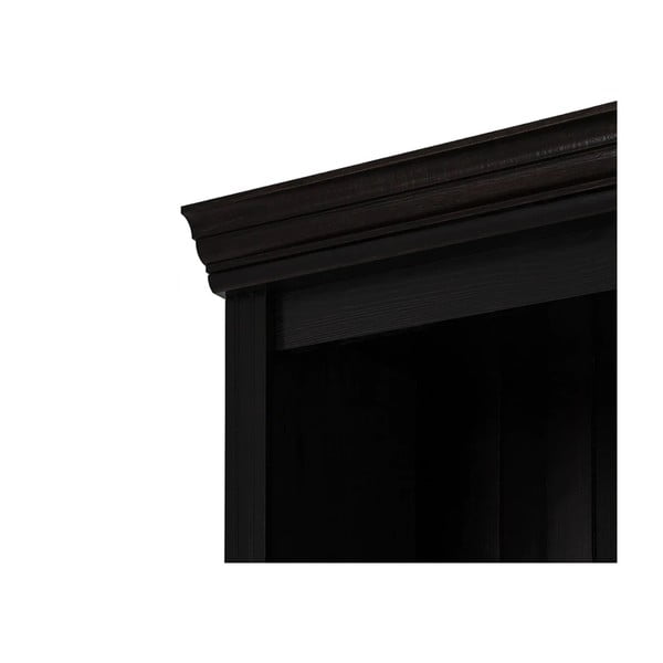 Smeđa biblioteka od masivnog bora 296x223 cm Anita – Støraa-image-4