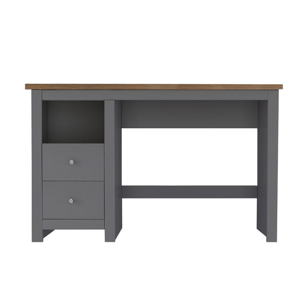 Radni stol s pločom stola u dekoru hrasta 50x120 cm Emerald – Støraa