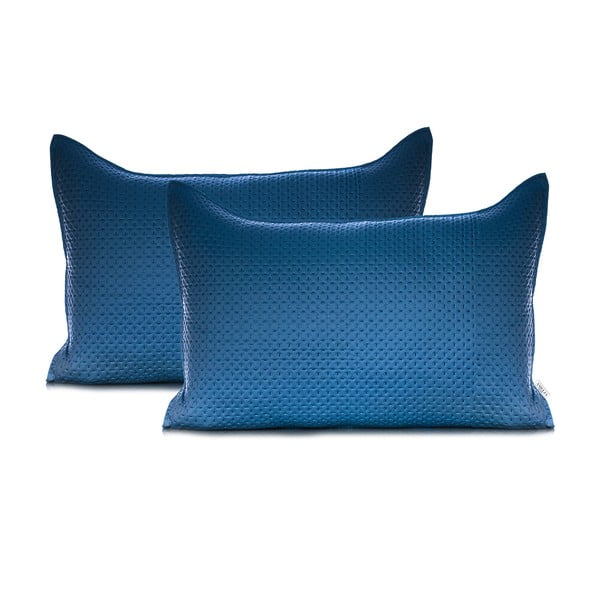 Plava jastučnica DecoKing Carmen, 50 x 70 cm