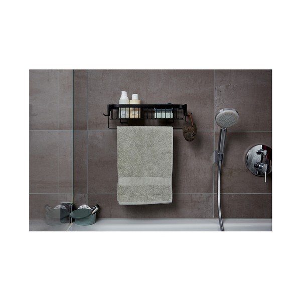 Crna zidna polica Wenko Classic Plus-image-2