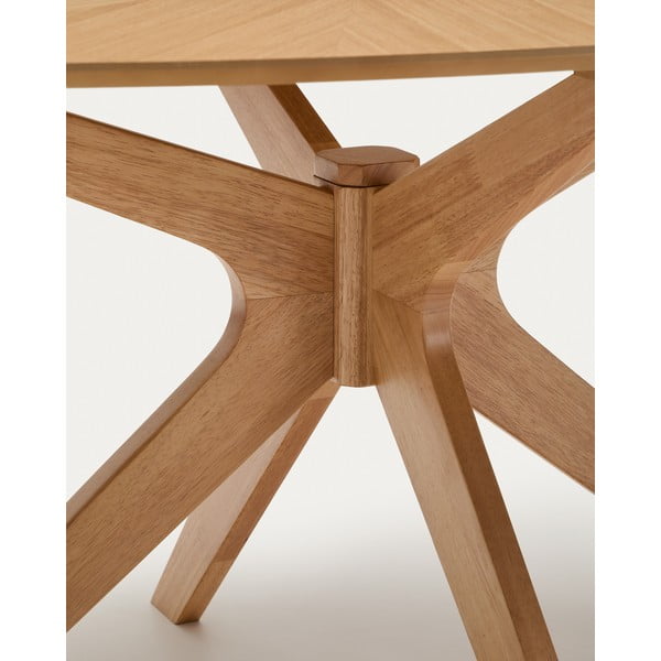 Blagovaonski stol s pločom stola u dekoru hrasta 110x180 cm Naanim – Kave Home-image-4