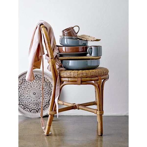 Zelena keramička posuda za serviranje Bloomingville Pixie, ø 24 cm-image-1