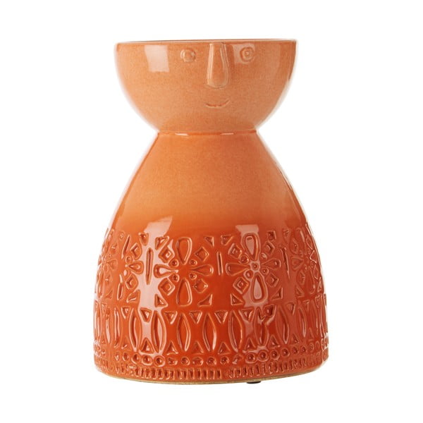Narančasta vaza kamenina Premier Housewares Mimo