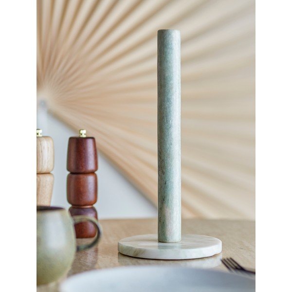 Svijetlo zeleni mramoran stalak za papirnate ručnike ø 15 cm Emy – Bloomingville-image-3