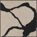 3D slika s okvirom/akustična 102x102 cm Quiet Friction 1 – Malerifabrikken