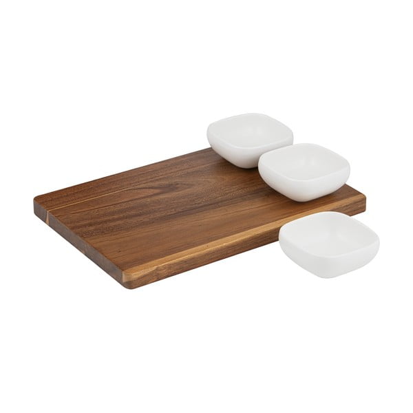 Bijeli porculanski set za serviranje 6 kom Essentials – Ladelle-image-2