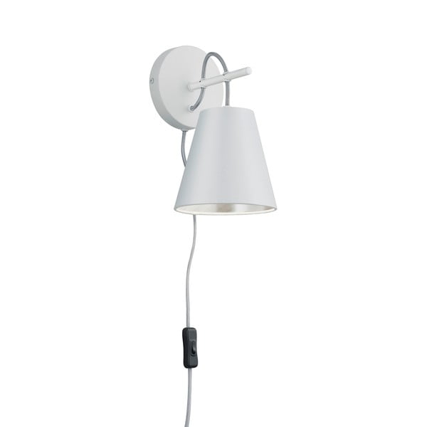 Bijela zidna lampa ø 15 cm Andreus – Trio