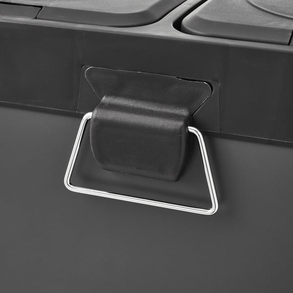 Kanta za smeće od nehrđajućeg čelika za odvojeni otpad/s pedalom 30 l Litros – Casa Selección-image-2