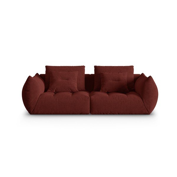 Crvena sofa 232 cm Bloom – Micadoni Home