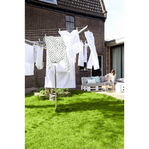 Vrtna sušilica za rublje u srebrnoj boji 50 m Topspinner – Brabantia-image-4