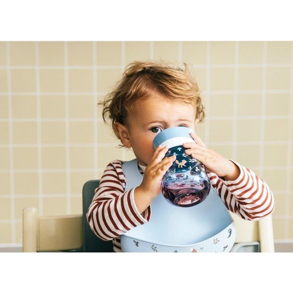 Svijetlo ružičasta plastična dječja šalica 300 ml Fairy Garden – Mepal-image-1