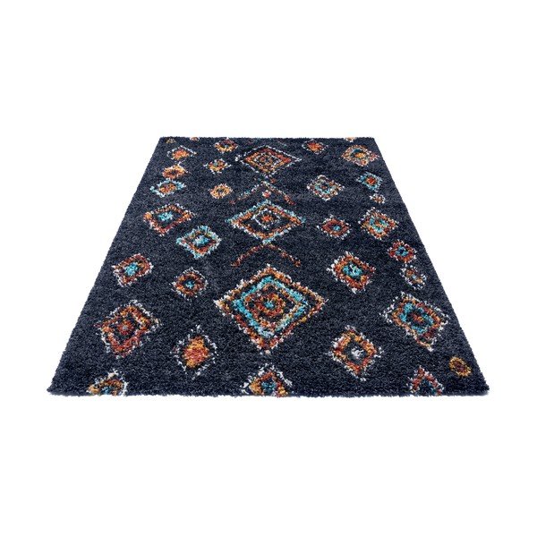 Crni tepih metvice Phoenix, 80 x 150 cm-image-2