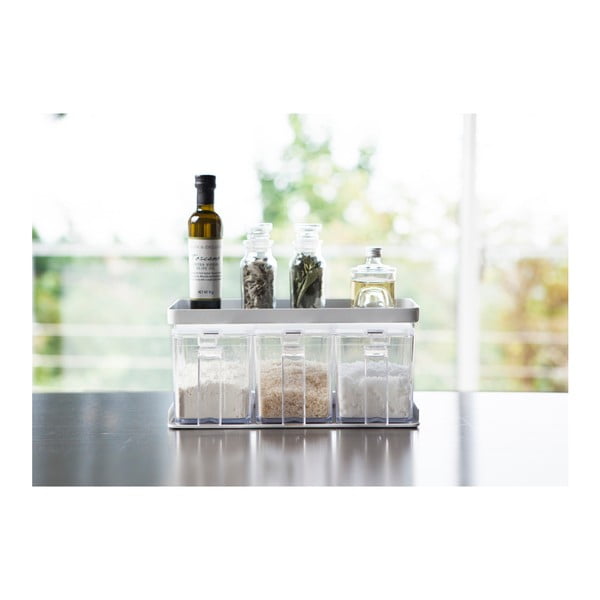 Posude za namirnice u setu 3 kom za brašno/za namirnice Tower – YAMAZAKI-image-3