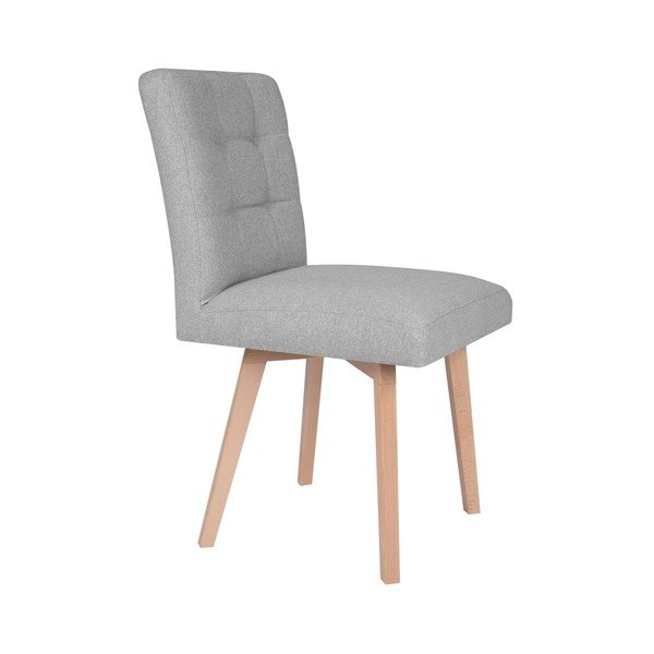 Svijetlo siva stolica za blagovanje Mazzini Sofas Tulip-image-1