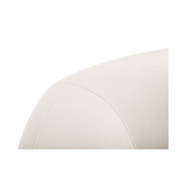Bijela baršunasta sofa 197 cm Santi – Interieurs 86-image-4