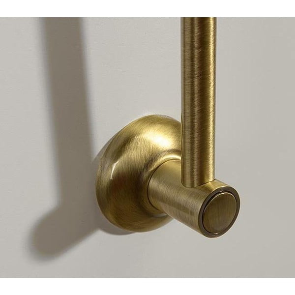 Mjedena zidna šipka za tuš u brončanoj boji s kliznim nosačem 67 cm Antea – Sapho-image-2