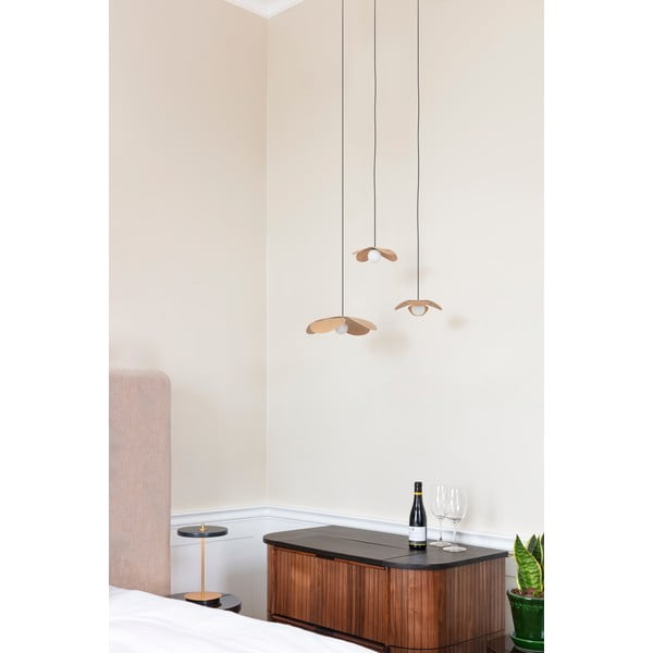 Crna viseća svjetiljka Rosette mini – UMAGE-image-4